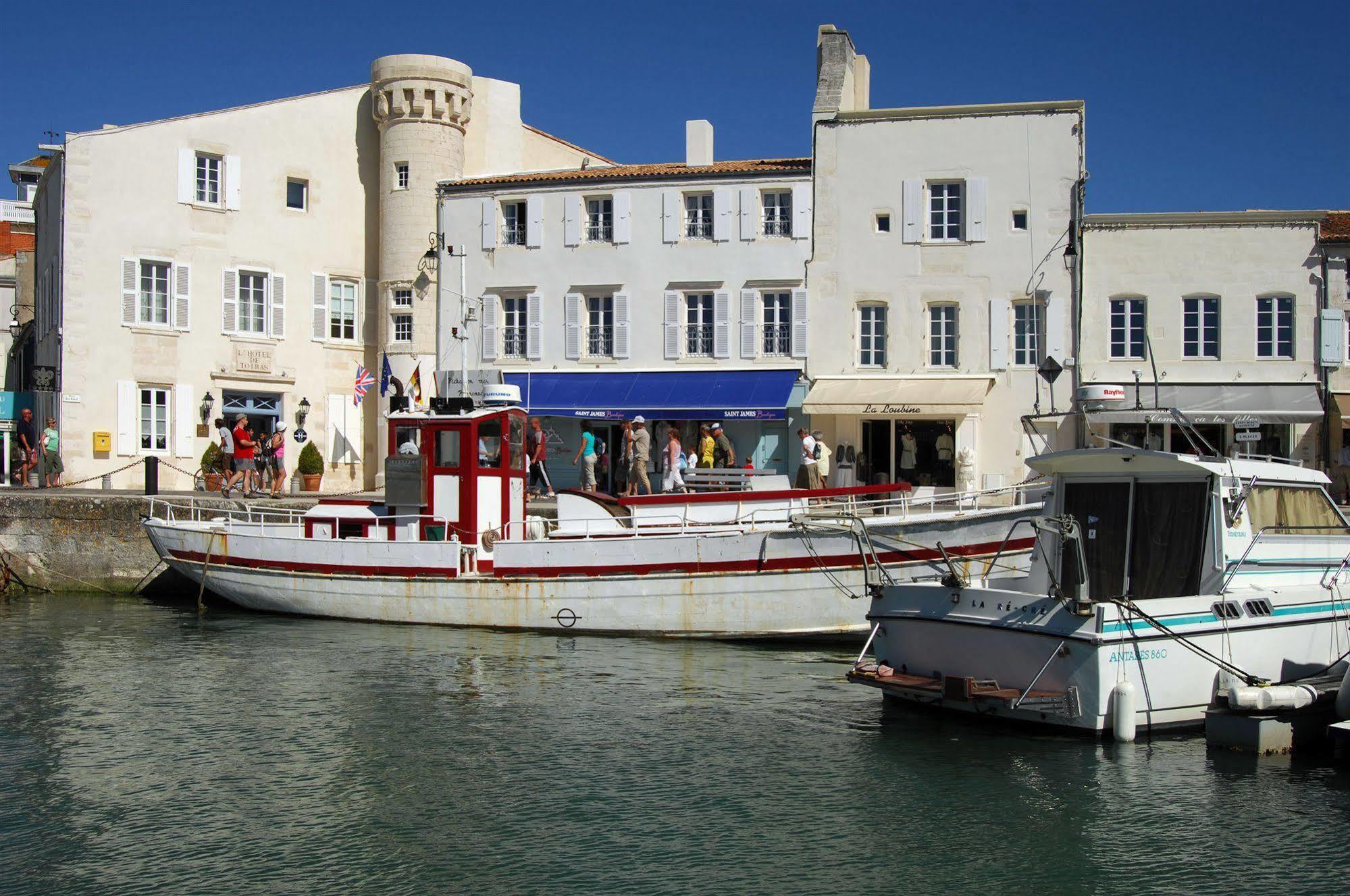 Hotel De Toiras Saint-Martin-de-Ré Exteriör bild